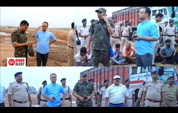 Big action against illegal sand mining, 39 people arrested, 11 truck-2 loader machines seized