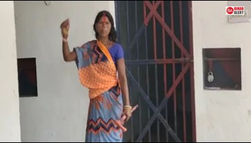 The woman, who told herself as Durga, reached the police station to rescue her drunken husband,