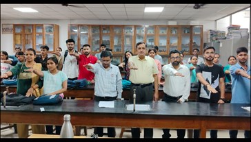 Quiz competition organized at TPS College, Patna on World Environment Day.