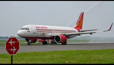 Fire broke out in Air India flight...more than 150 passengers were on board...