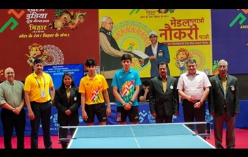 Khelo India Youth Games 2025 rajgir me khiladiyon ki gunj 