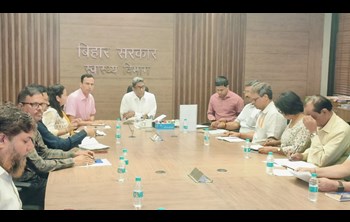 Bihar News High level meeting held to review COVID-19