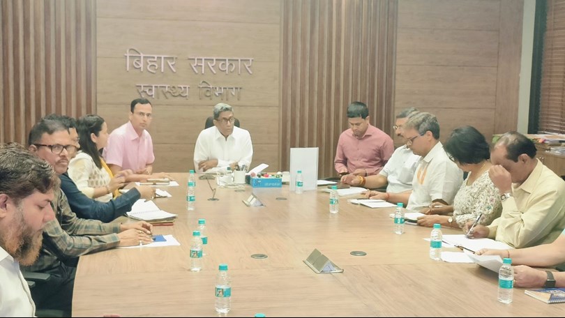 Bihar News High level meeting held to review COVID-19