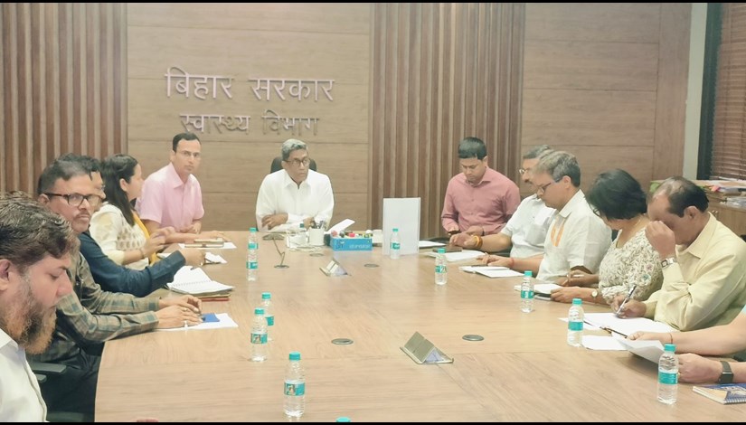 Bihar News High level meeting held to review COVID-19